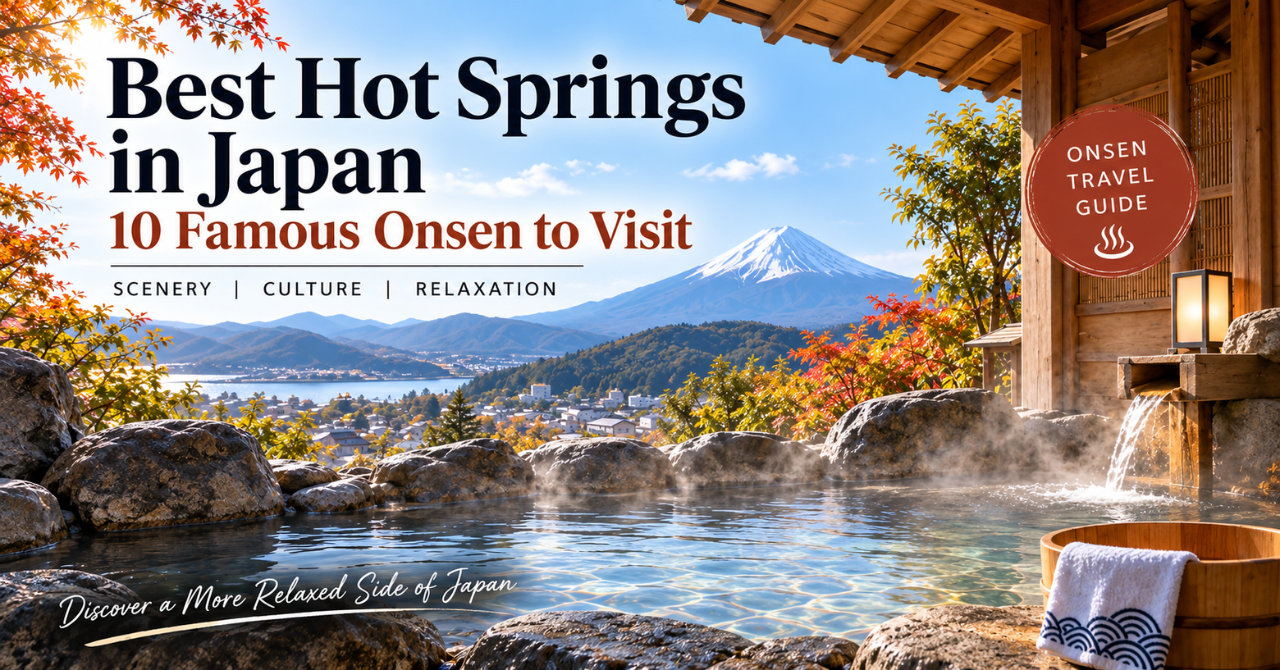 10 Best Hot Springs in Japan for First-Time Visitors