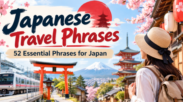 52 Useful Japanese Phrases and Conversations!