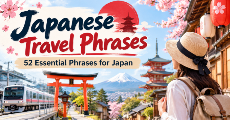 52 Useful Japanese Phrases and Conversations!