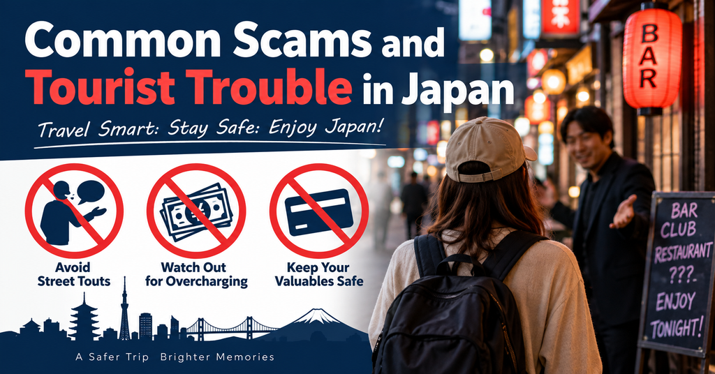 Common Scams and Tourist Trouble in Japan