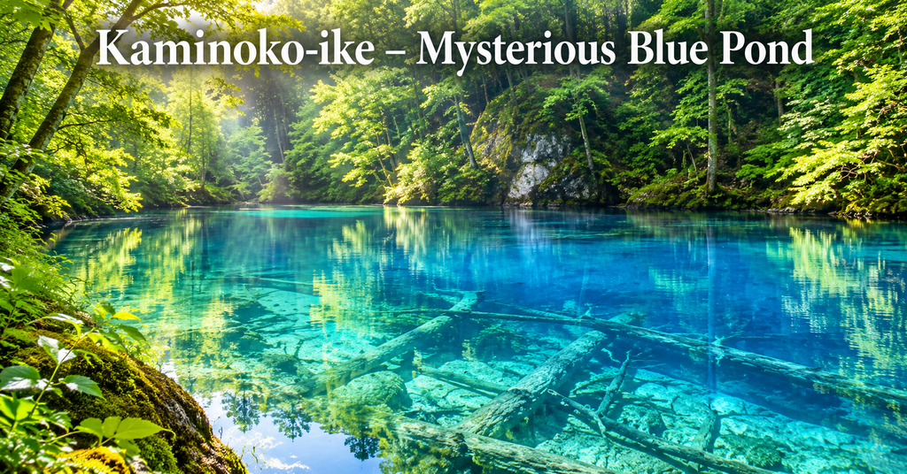 Hokkaido – Kaminoko-ike Pond. AI-generated illustration.