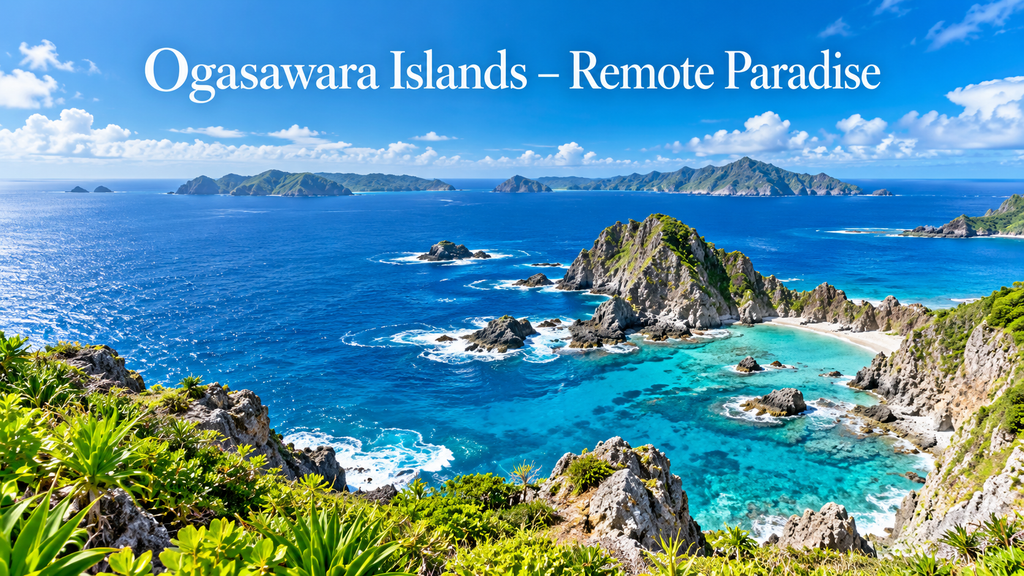 Tokyo – Ogasawara Islands. AI-generated illustration.