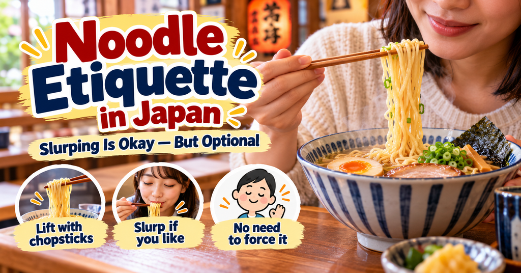 Slurping Noodles Is Okay — But You Do Not Have To. AI-generated illustration.