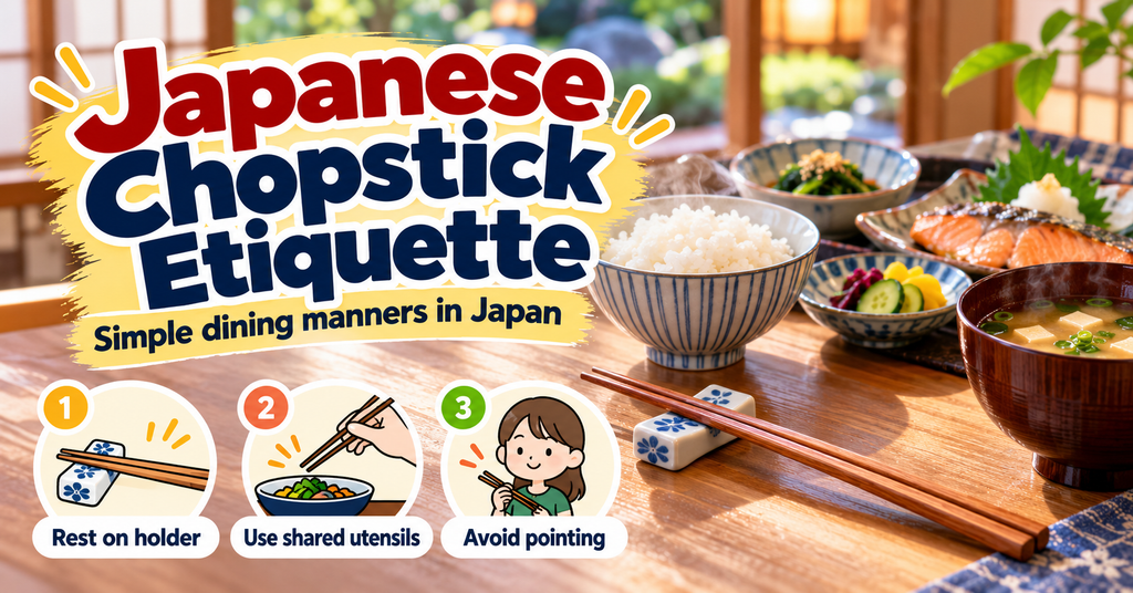 Avoid the Most Important Chopstick Taboos. AI-generated illustration.