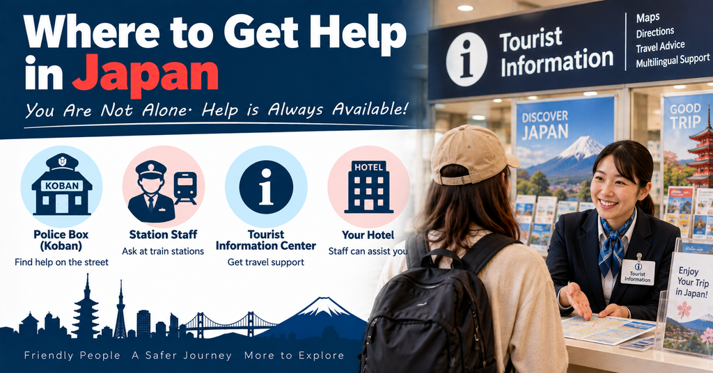 Where to Get Help in Japan