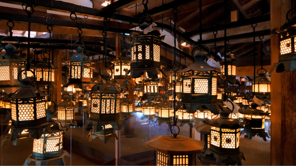 The lanterns of Kasuga Taisha Shrine