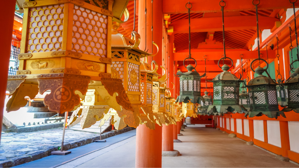 The lanterns of Kasuga Taisha Shrine