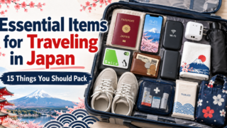 Essential Items for Traveling in Japan