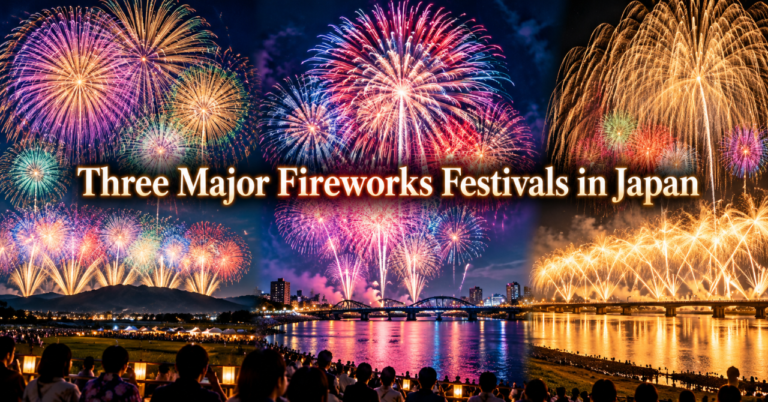 Three Major Fireworks Festivals in Japan