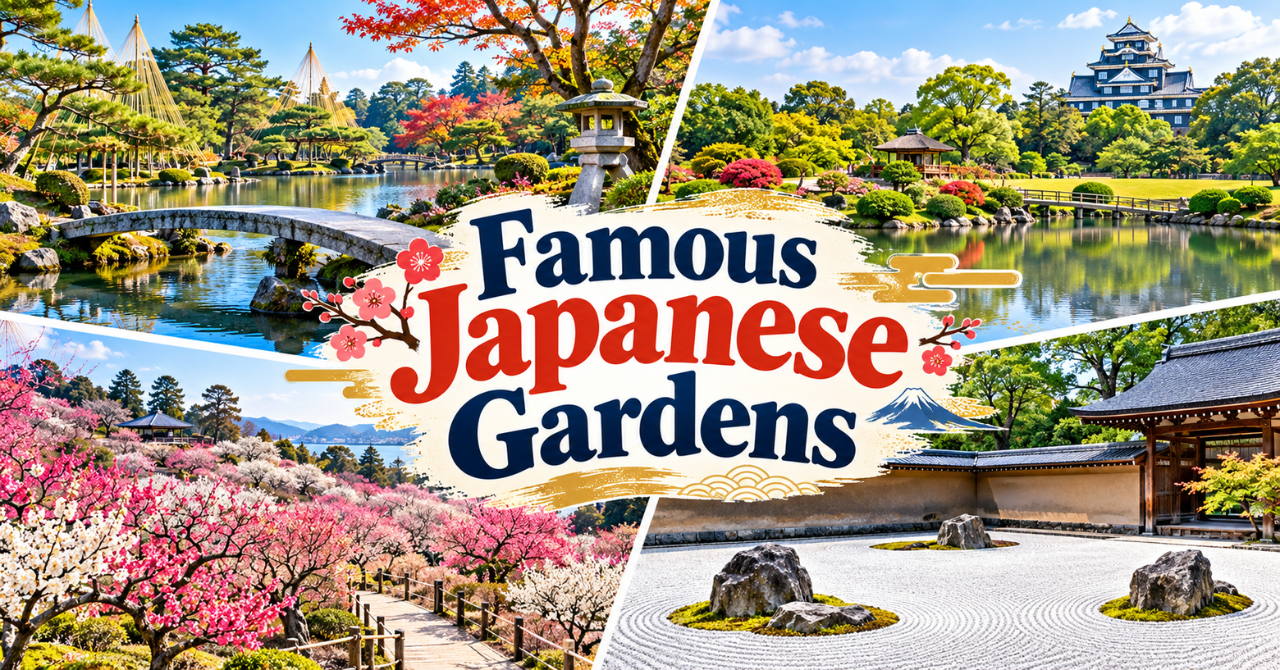 Famous Japanese Gardens