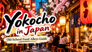 Yokocho in Japan