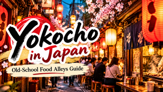 Yokocho in Japan