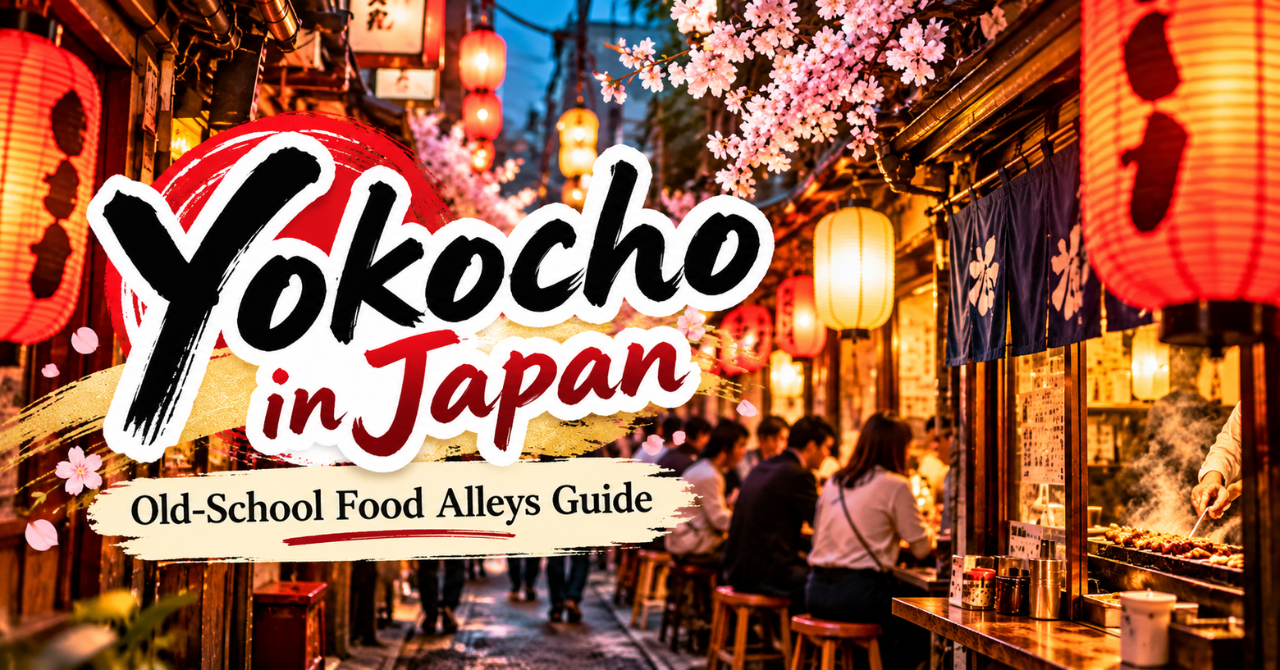 Yokocho in Japan