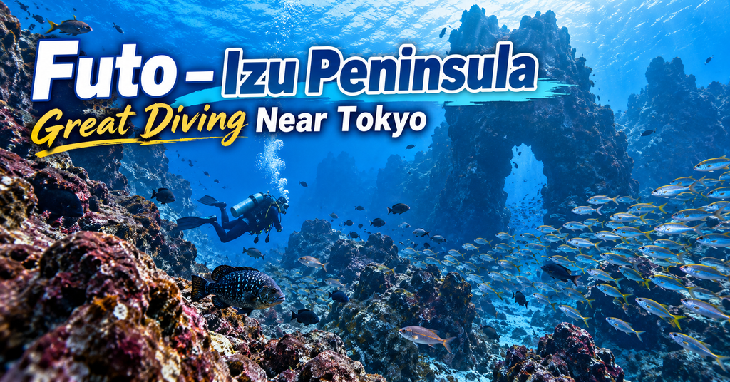 Futo – Izu Peninsula, Shizuoka. AI-generated illustration.