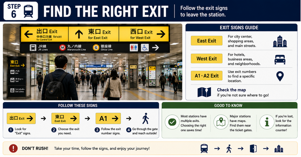 Exit the Station Without Getting Lost in japan