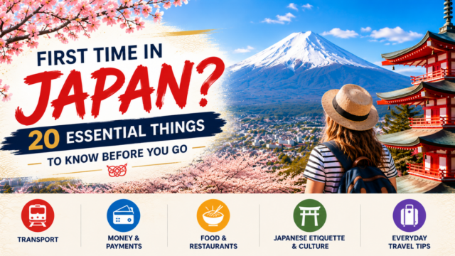 First Time in Japan? 20 Essential Things to Know Before You Go