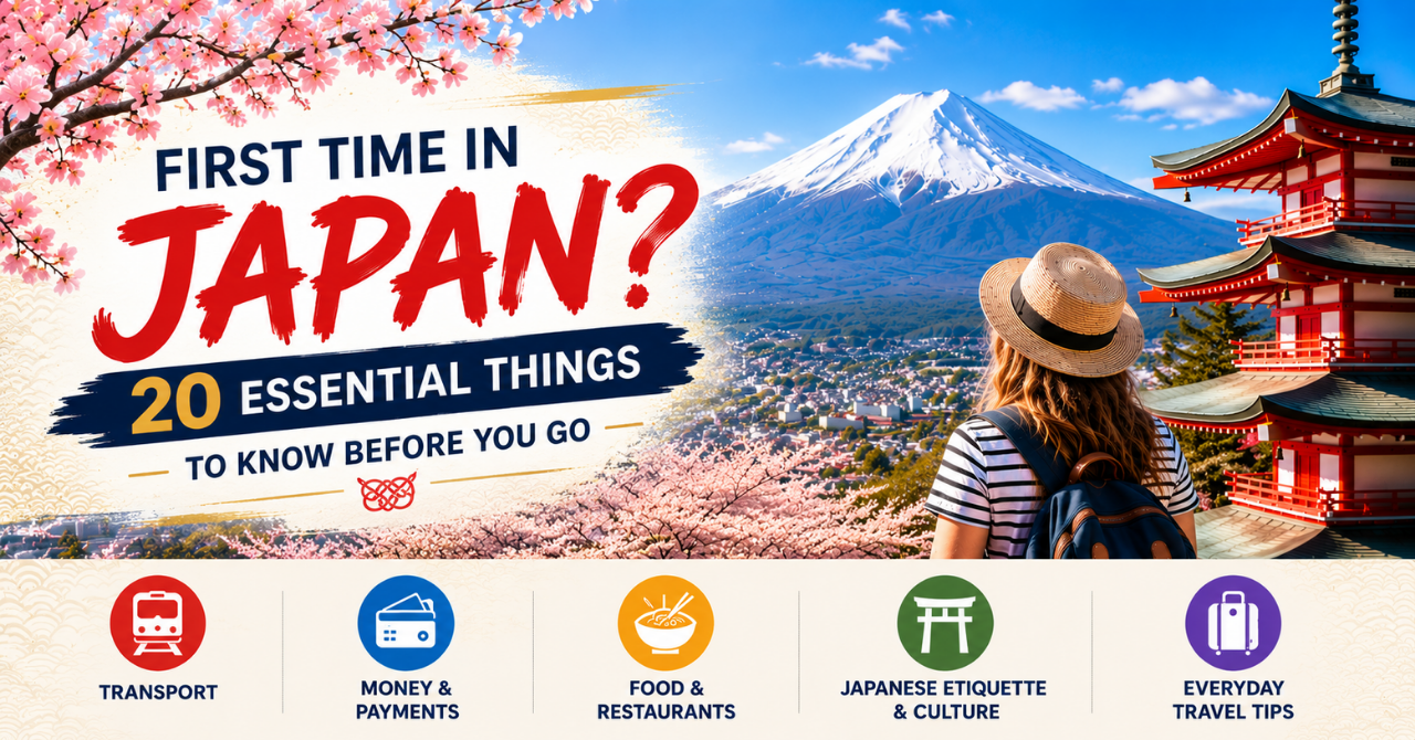 First Time in Japan? 20 Essential Things to Know Before You Go