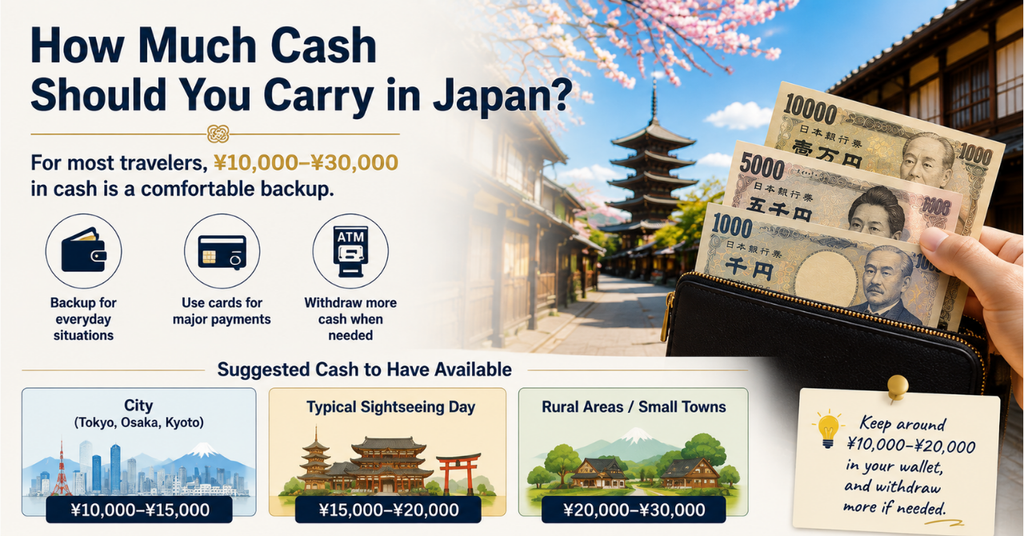 How Much Cash Should You Carry in Japan?