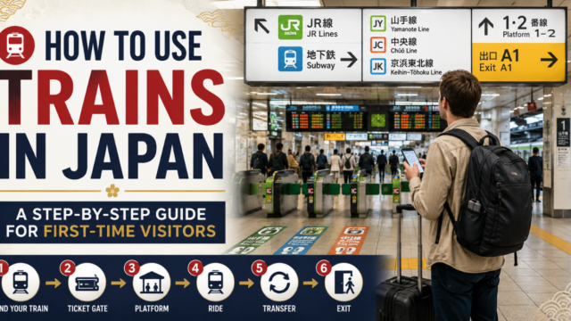 How to Use Trains in Japan: A Beginner's Guide for First-Time Visitors