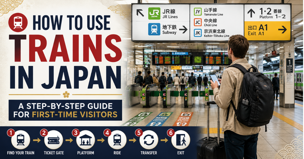 How to Use Trains in Japan: A Beginner's Guide for First-Time Visitors