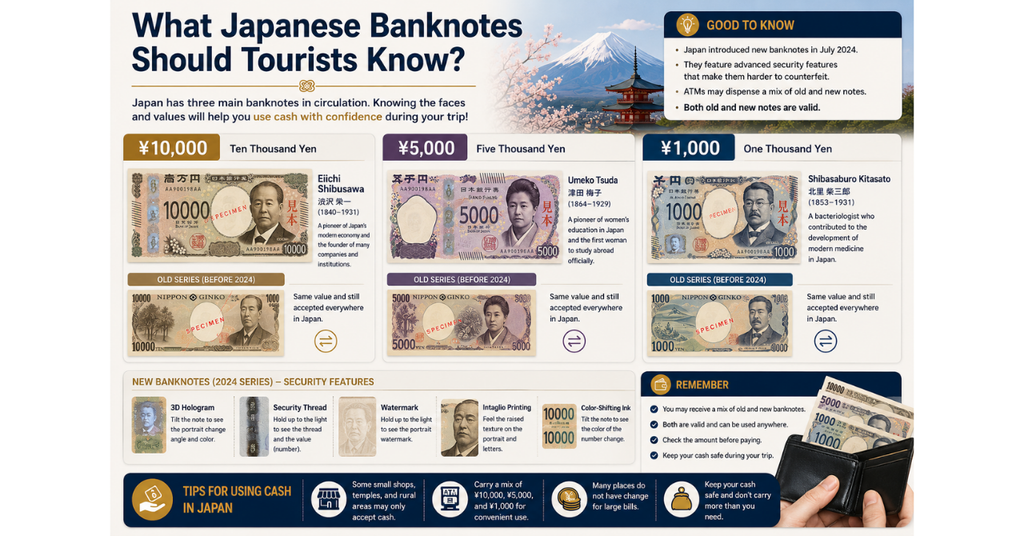 What Japanese Banknotes Should Tourists Know?