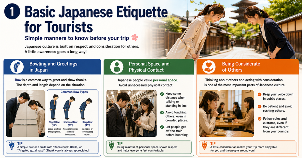 Basic Japanese Etiquette for Tourists