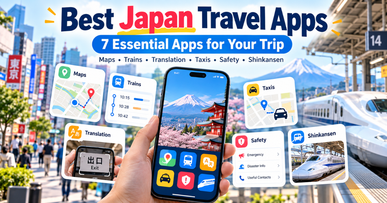 Best Japan Travel Apps for First-Time Visitors