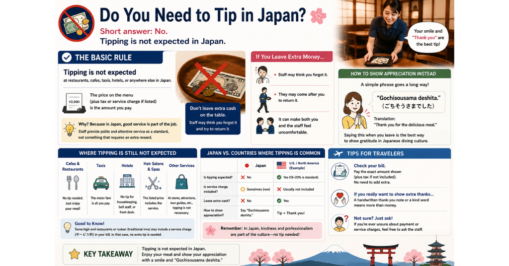 Do You Need to Tip in Japan?