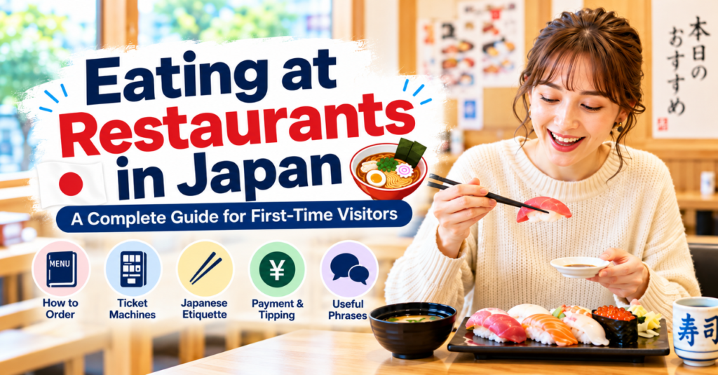 Eating at Restaurants in Japan