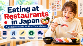 Eating at Restaurants in Japan