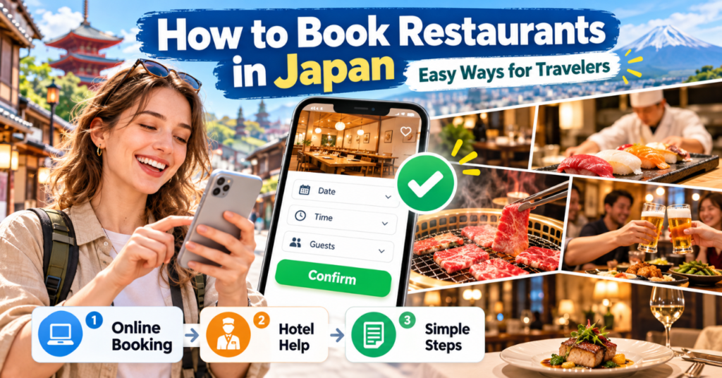 How to Book Restaurants in Japan