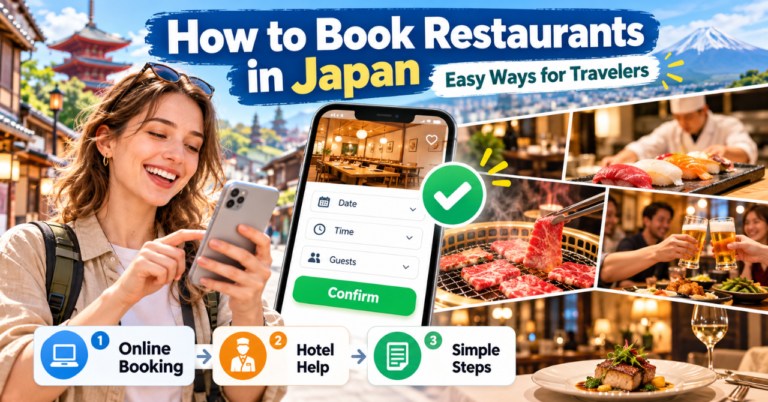 How to Book Restaurants in Japan