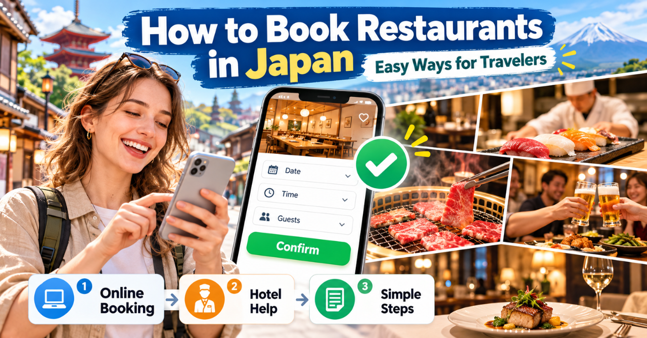 How to Book Restaurants in Japan