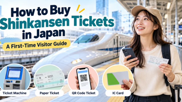How to Buy Shinkansen Tickets in Japan