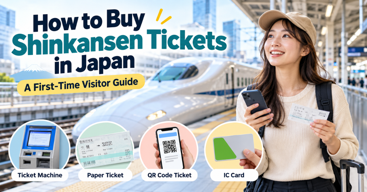 How to Buy Shinkansen Tickets in Japan