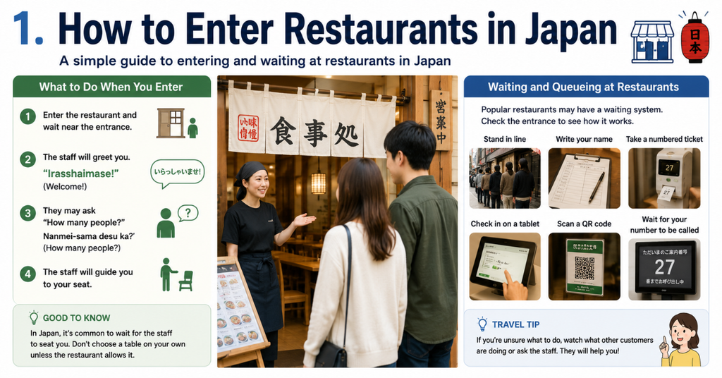 How to Enter Restaurants in Japan