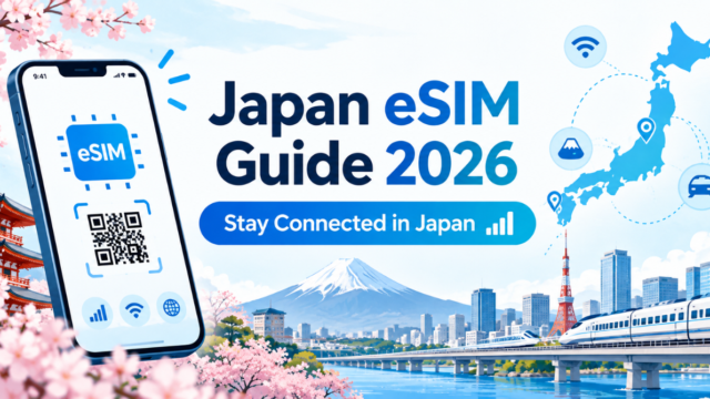 Japan eSIM Guide 2026: How to Choose, Buy, and Use an eSIM in Japan