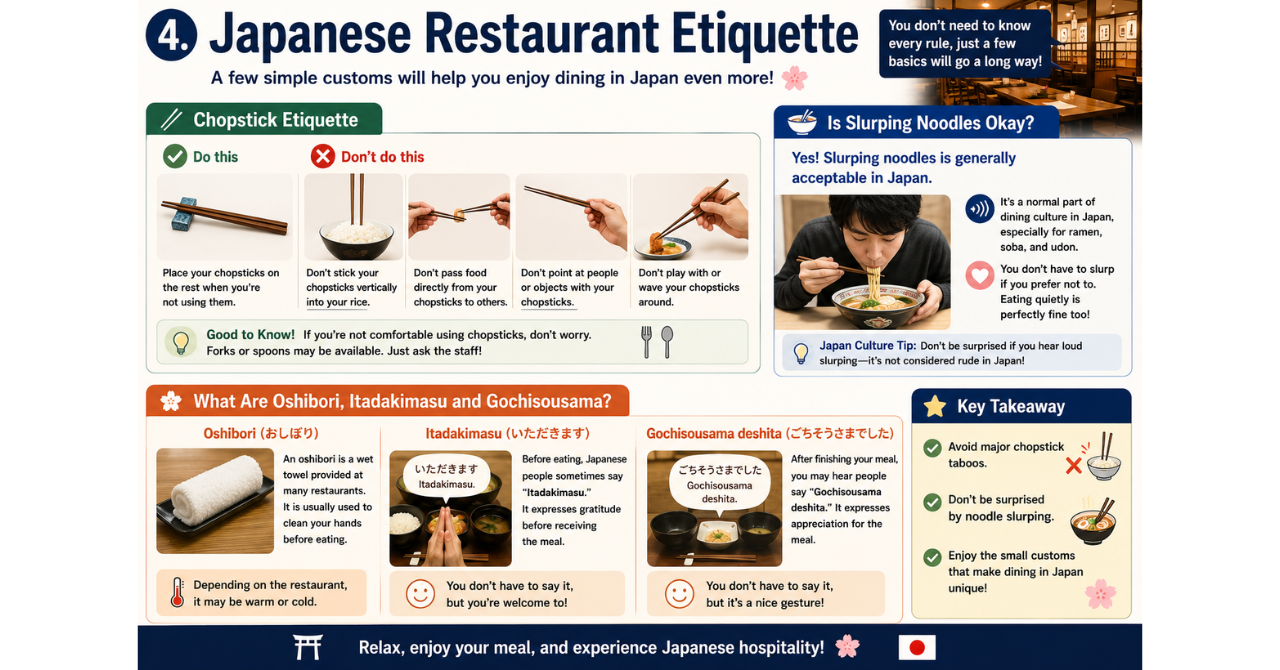 Japanese Restaurant Etiquette