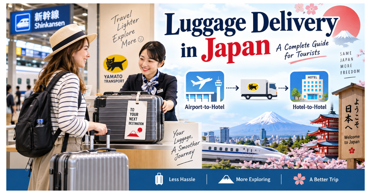 Luggage Delivery in Japan: A Complete Guide for Tourists