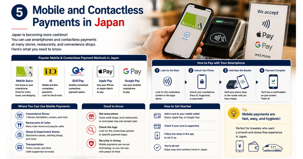 Mobile and Contactless Payments in Japan