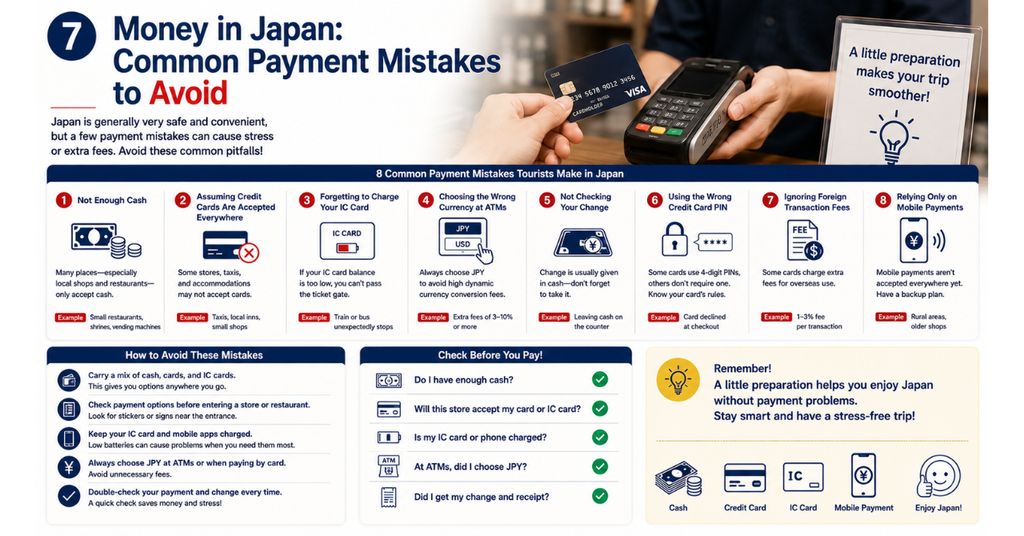 Money in Japan: Common Payment Mistakes to Avoid
