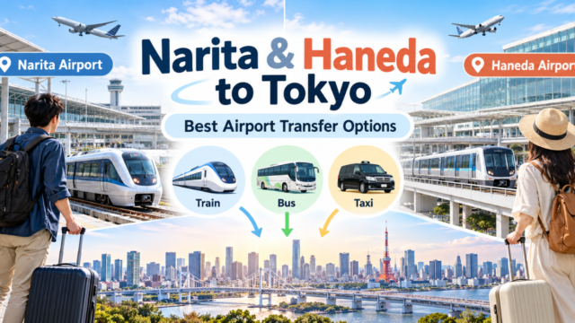 Narita and Haneda Airport to Tokyo