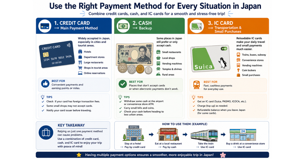 Use the Right Payment Method for Every Situation in Japan