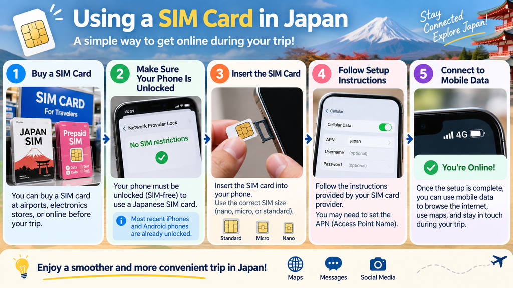 Using a SIM Card in Japan