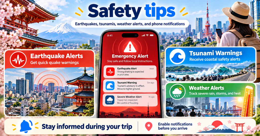 Safety tips – Best App for Emergencies in Japan