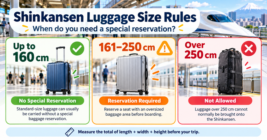 Shinkansen Luggage Rules You Should Know