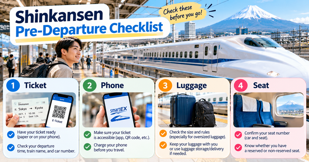 Final Tips for Buying Shinkansen Tickets in Japan
