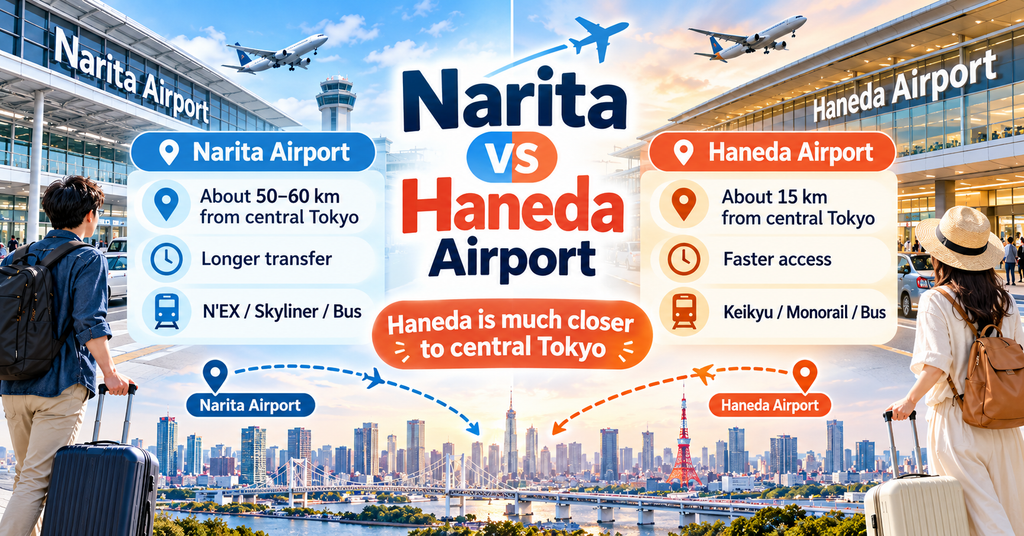 Narita vs Haneda Airport: Which Is Closer to Tokyo?