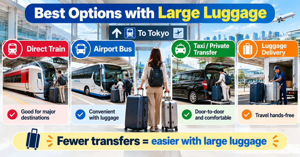 Best Option If You Have Large Luggage