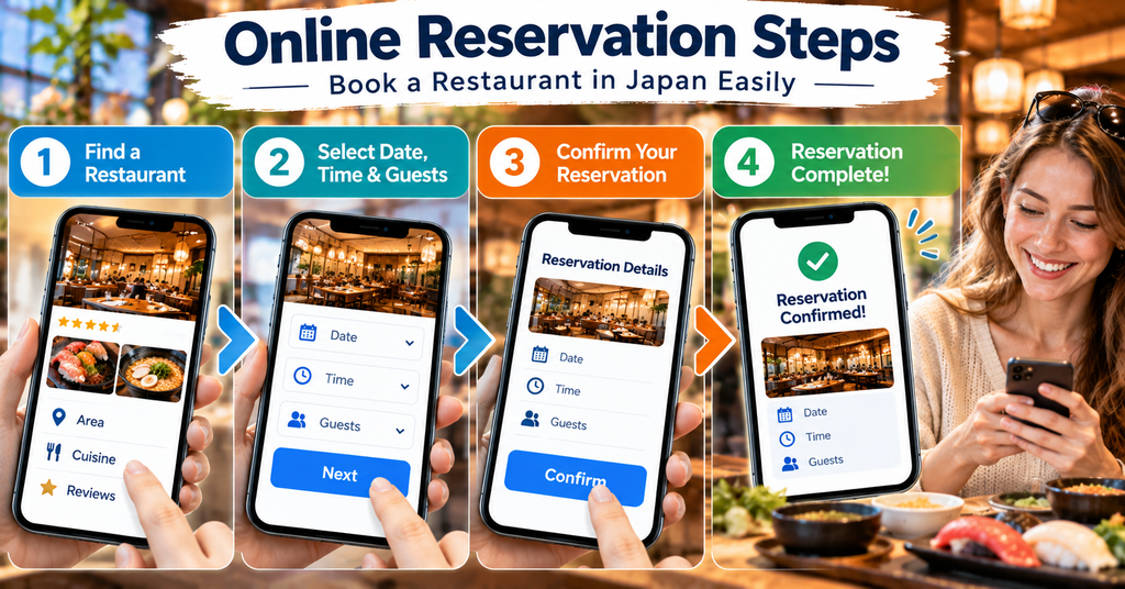 TableCheck vs Tabelog vs Google Maps for Restaurant Reservations in Japan